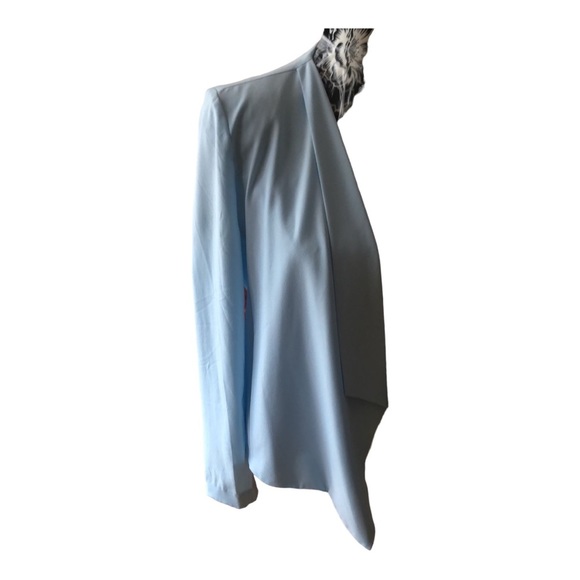 Love Tree size large light blue waterfall open front jacket - Picture 6 of 15